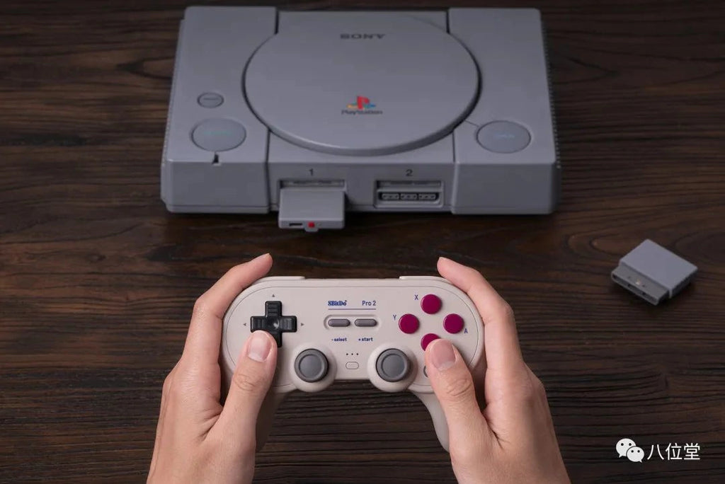 8BitDo PS Bluetooth Receiver Released: Connect and Play Wirelessly with Your Classic Sony PS1/PS2 Consoles