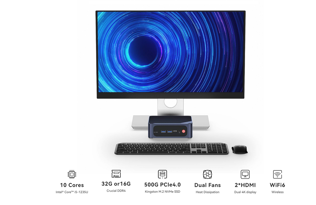 Beelink SEi12 Equipped with 12th Gen Intel Core i5-1235U Processor Pre-order