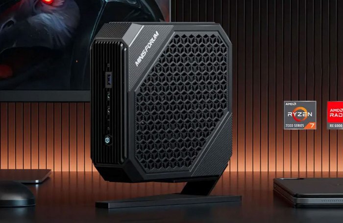 MINISFORUM Launches HX77G Mini Gaming PC with Ryzen 7 7735HS and Radeon RX 6600M