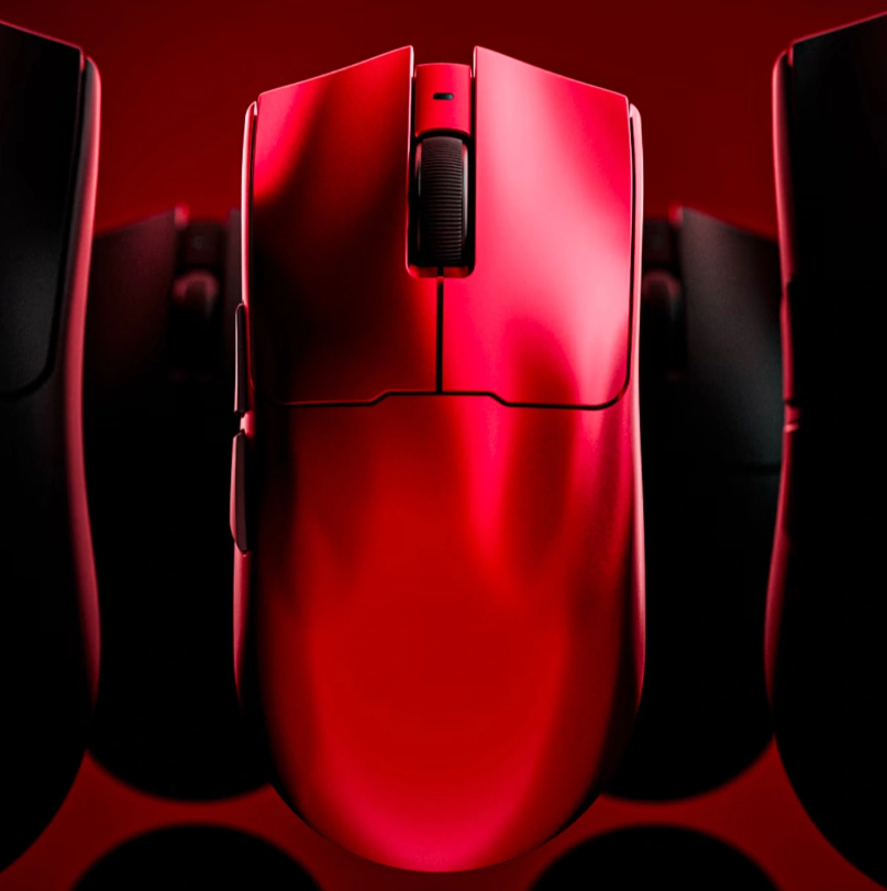 EWEADN Unveils Red Flame Edition of S9 Pro Tri-Mode Gaming Mouse with PAW3395 Sensor