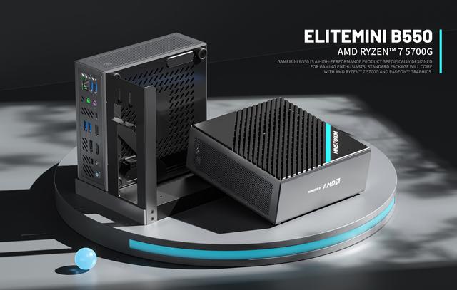 Minisforum bringt den EliteMini B550 Mini-PC mit Ryzen 7 5700G APU- und eGPU-Unterstützung auf den Markt