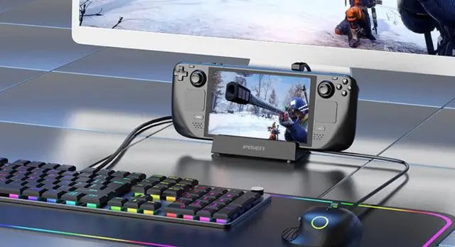 Pisen launched the Steam Deck Base with 6-in-1 interface, 4K 60Hz at $40