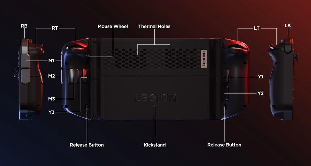 Lenovo Legion Go Handheld veröffentlicht: Ausgestattet mit Ryzen Z1 Extreme-Prozessor