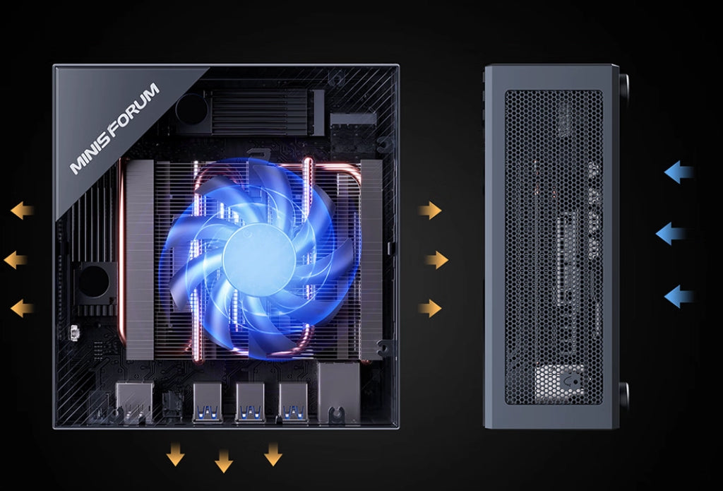 MINISFORUM Unveils B550 Pro A Mini-PC with Dedicated GPU Expansion