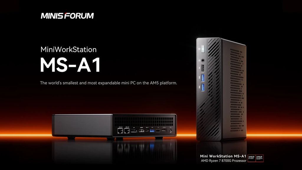 Minisforum Introduces MS-A1 Mini PC with Ryzen 9 9950X