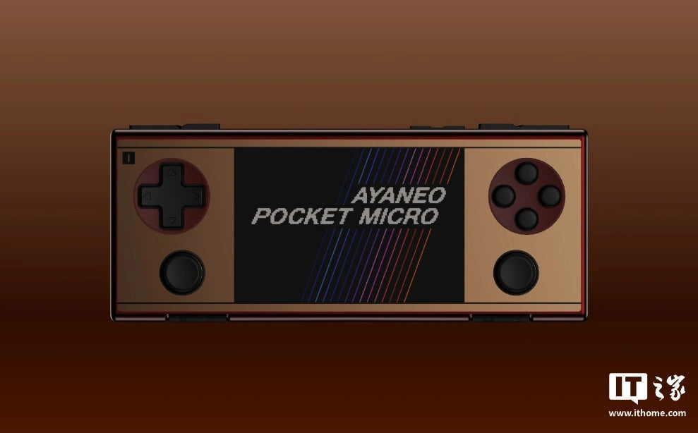 AYANEO Introduces Pocket MICRO Retro Gold Limited Edition Handheld Game Console
