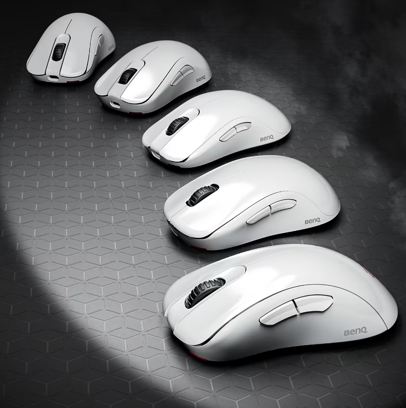 ZOWIE stellt Sondereditionen der kabellosen Gaming-Mäuse der DW-Serie in Weiß-Spiegel-Optik vor