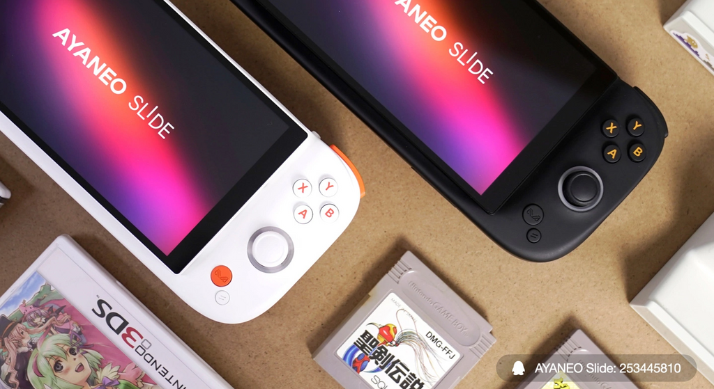 AYANEO Slide Handheld vorgestellt – Retro-Slide-Design trifft auf leistungsstarken AMD Ryzen™ 7000 Prozessor