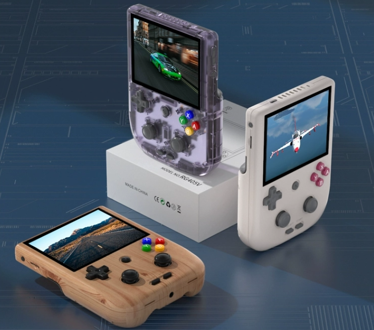 Anbernic RG405V Vertical Version Android Handheld Released with UNISOC T618 Chipset & 4GB RAM