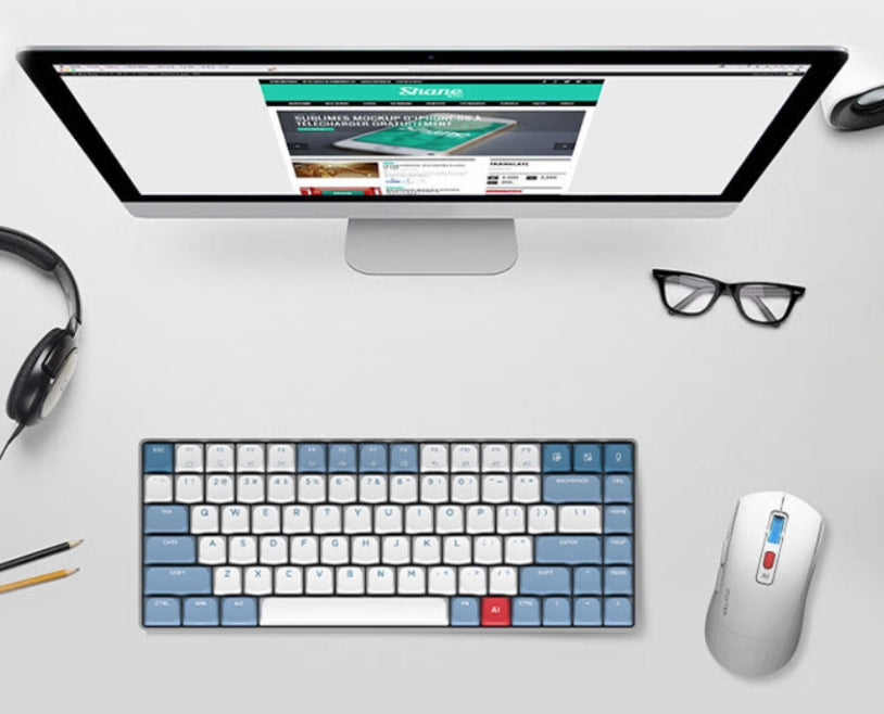 iFlytek D1 AI Smart Wireless Mechanical Keyboard with Spark Large Model Integration