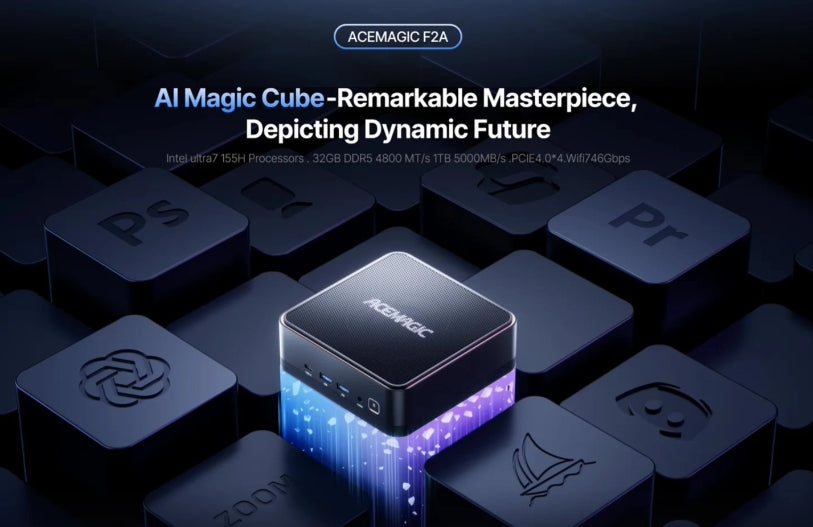 Acemagic Announced F2A Mini-PC with Powerful Intel Core Ultra Processors