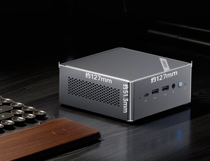 Machenike Upgraded Unbounded S Mini PC with Intel Core i7-12650H Processor