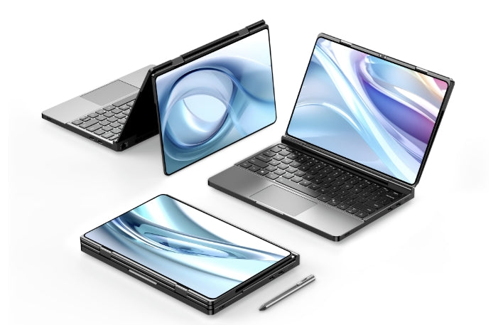 GPD DUO Screen Edition: The World's First 13.3-Inch Dual OLED Screen Notebook