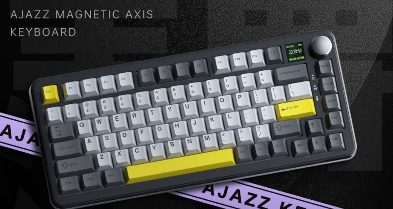 Ajazz bringt AK820 MAX auf den Markt – seine erste E-Sport-Tastatur mit magnetischer Achse