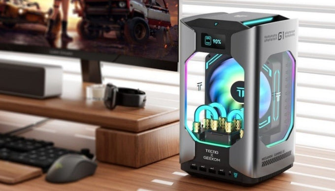 Die Tech-Giganten Tecno und GEEKOM arbeiten gemeinsam am Mega Mini Gaming G1 Mini-PC, der auf der IFA 2023 vorgestellt werden soll
