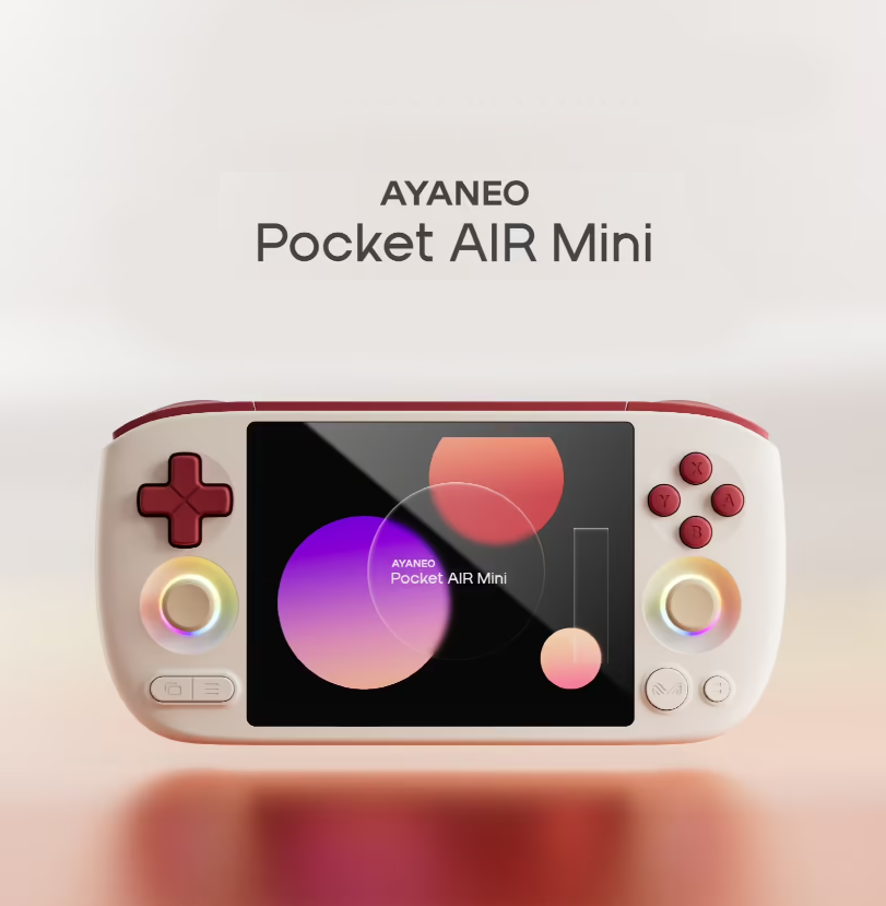 AYANEO Confirms Pocket AIR Mini as First Device in CODE R Series