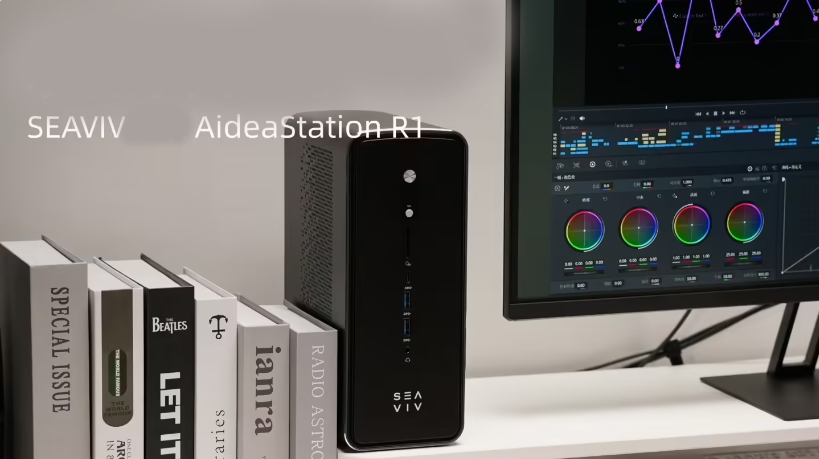 SEAVIV Launches AideaStation R1 Mini Workstation with AMD Ryzen AI Max+ 395