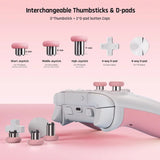 BIGBIG WON Rainbow 2 SE Kabelloser Gamecontroller Bewegungssteuerung Hall-Effekt-Trigger 12-Bit-ADC 3 Joystick-Controller-Sets