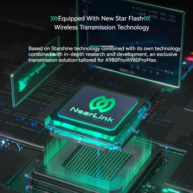 Dareu A980 Pro/Pro Max Tri-Mode 8K kabelgebunden & 4K Mausanschluss E-Sport-Spielmäuse Star Flash-Kabel