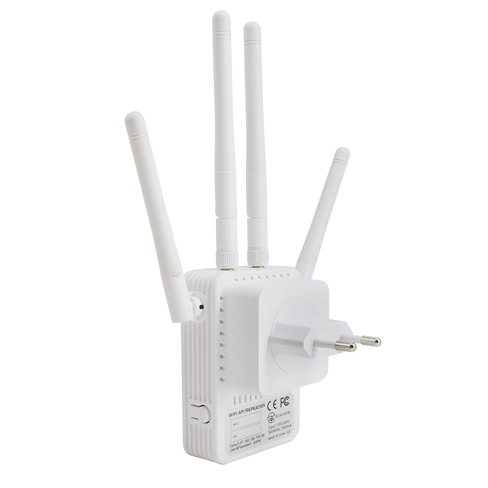 AC 1200M Dual Band Wireless AP Repeater WiFi Amplifier 2.4GHz 5GHz Router Range Extender Signal Extend WiFi Booster