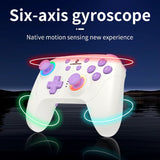 ANBERNIC RG P01 Gamepad Kabelgebundener drahtloser Bluetooth RGB Hall-Effekt-Joystick XBOX-Gamecontroller für PC Android IOS Steam