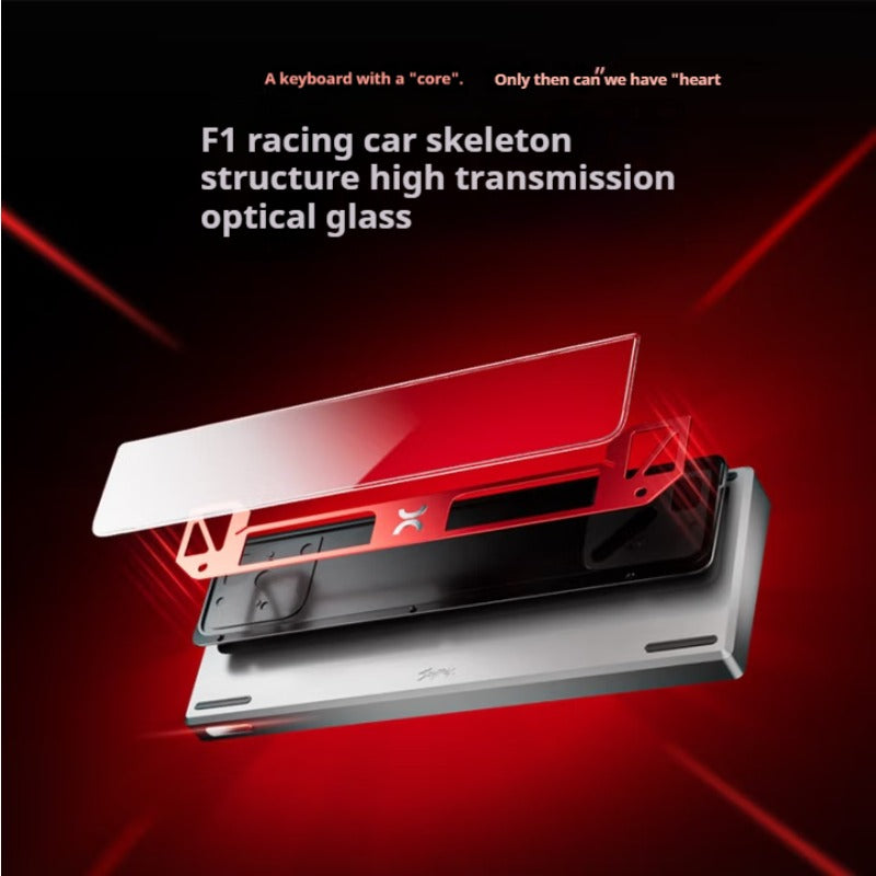 SCYROX Xpunk63 Magnetic Axis Gaming Keyboard 63-Key Wired 8K Polling Full CNC Aluminum