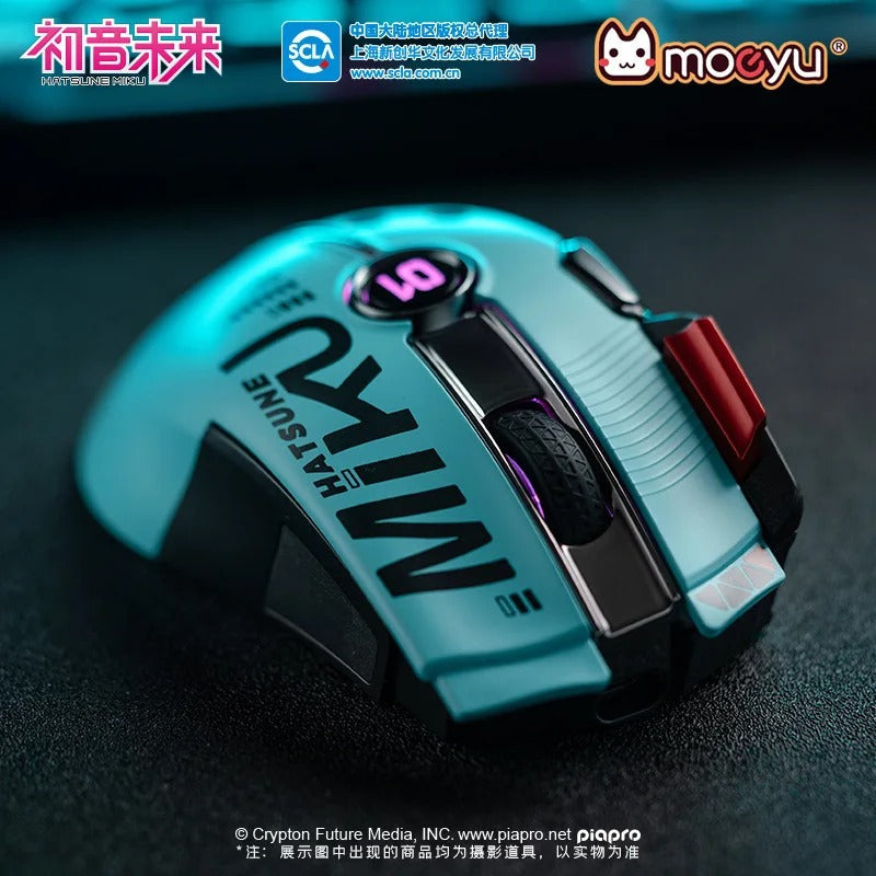 Moeyu Anime Vocaloid Miku Mouse Computer Mice Wireless USB Wired RGB Gaming Mouse