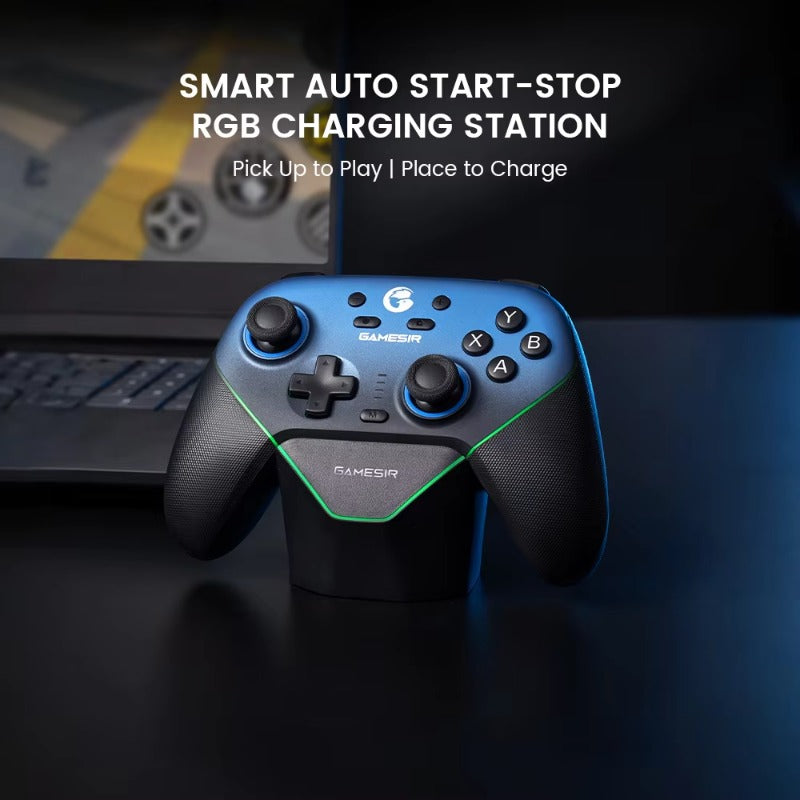 GameSir Super Nova Kabelloser Gamecontroller mit Ladestation und Hall-Effekt