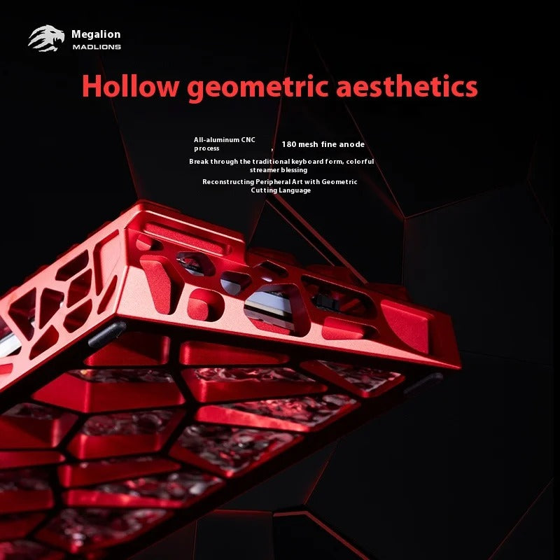 Madlions MAD Light 60 HE Mechanical Keyboard CNC Aluminum Hollow Shell Dynamic Magnetic Switch