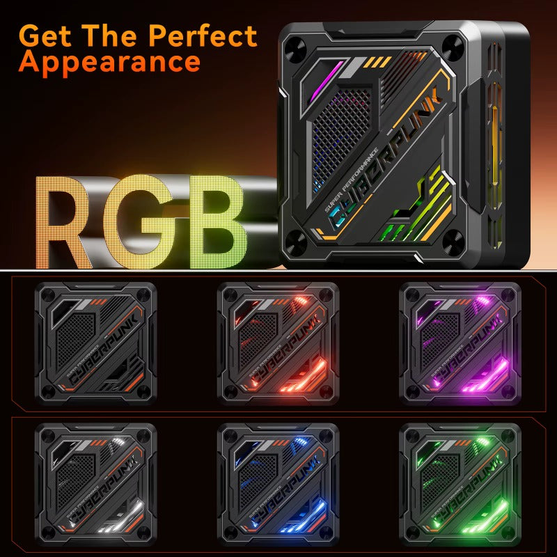 AOOSTAR GOD88 Mini-PC Ryzen 7 8845HS DDR5 5600Mhz PCIe4.0 SSD, mit 2,5G+1G LAN/W11 Pro