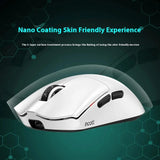 Incott 029 Wireless Three Mode 8K Bluetooth Gaming Mouse PAW3395 Light Weight Gasket Ergonomics