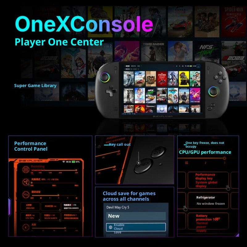 OneXPlayer APEX AMD MAX+ 395 /MAX 385 Gaming Handheld Console