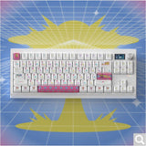ZUOYA Gmk87 Dichtungsmontiertes Bluetooth 5.1/2.4G/Typ-C Kabelgebundenes mechanisches Tastaturkit mit TFT-Bildschirm für Mac/Win
