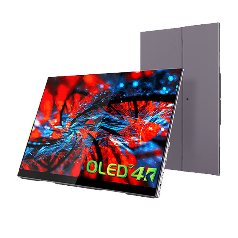 Sculptor OELD Wireless 4K Portable Monitor 15.6inch 100%Adobe RGB for PC Phone Mac Xbox PS5 Switch