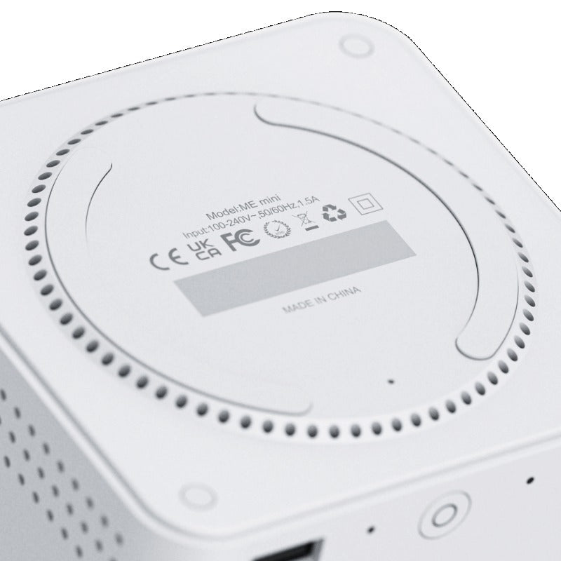 Beelink ME MINI 6-Bay Desktop NAS Intel N150 CPU Dual 2.5G 12GB 2TB SSD LPDDR5 64GB EMMC