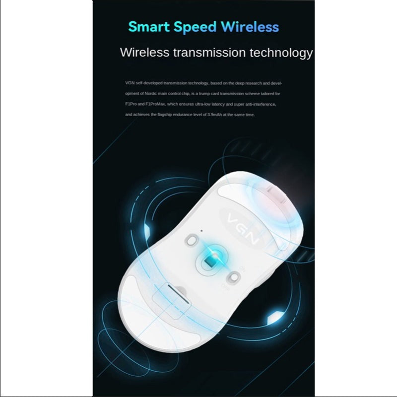 VGN Dragonfly F1 Gaming Power Kabellose 2,4G-Maus mit Dual-Modus