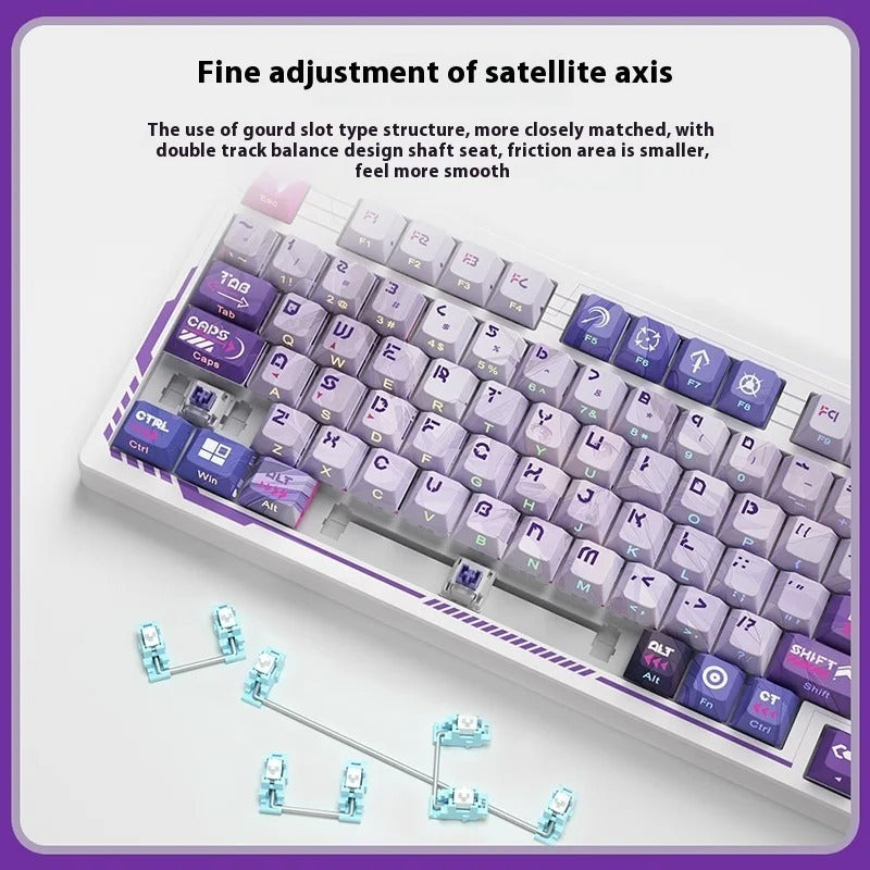 DAREU EK75 Wireless Mechanical Keyboard Tri-mode GASKET Structure