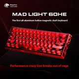 Madlions MAD Light 60 HE Mechanical Keyboard CNC Aluminum Hollow Shell Dynamic Magnetic Switch