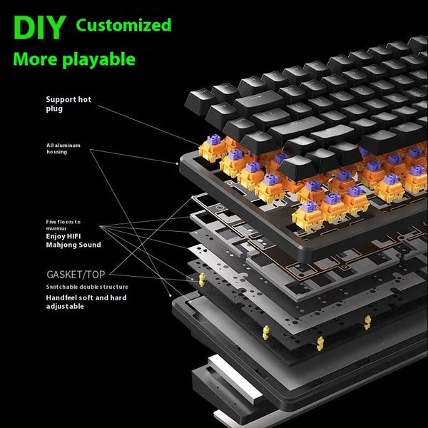 ANTGAMER AGK75 Mechanical Keyboard Magnetic Switch Three Mode