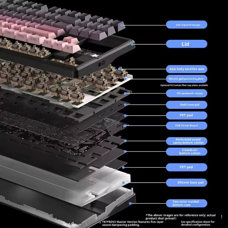 AULA F87 Pro V2 Wireless Mechanical Keyboard