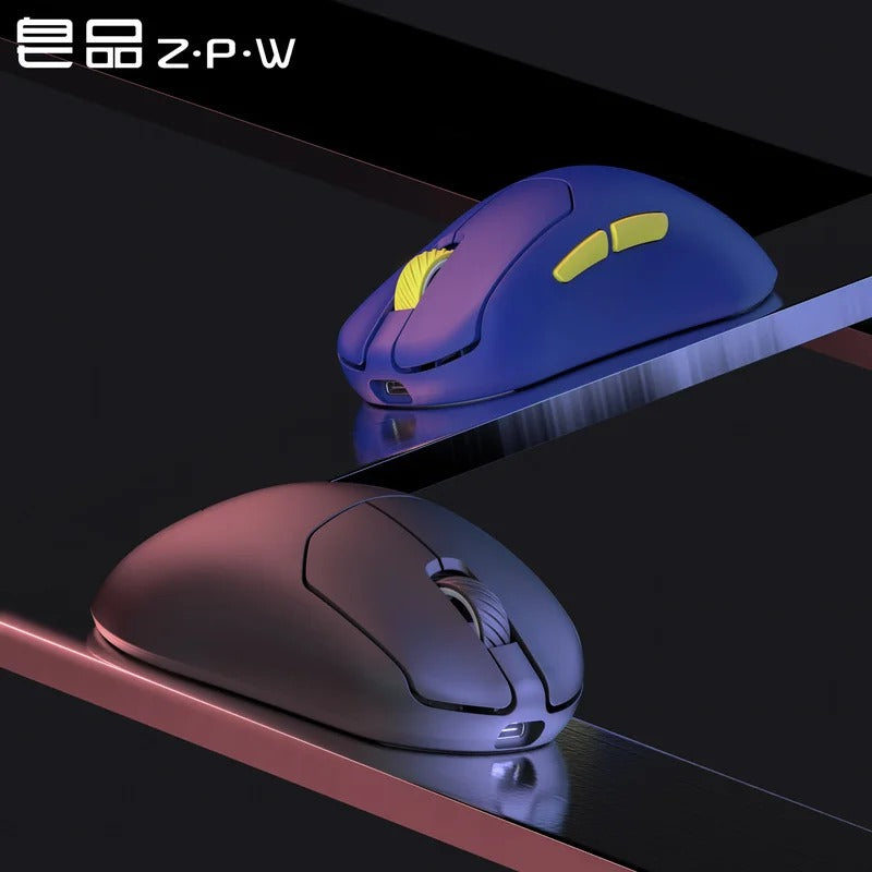 Zaopin ZPW Tri-Mode 8K Gaming Mouse Wireless Bluetooth PAW3395 PAW3950 47g Lightweight  Ergonomic 26000dpi