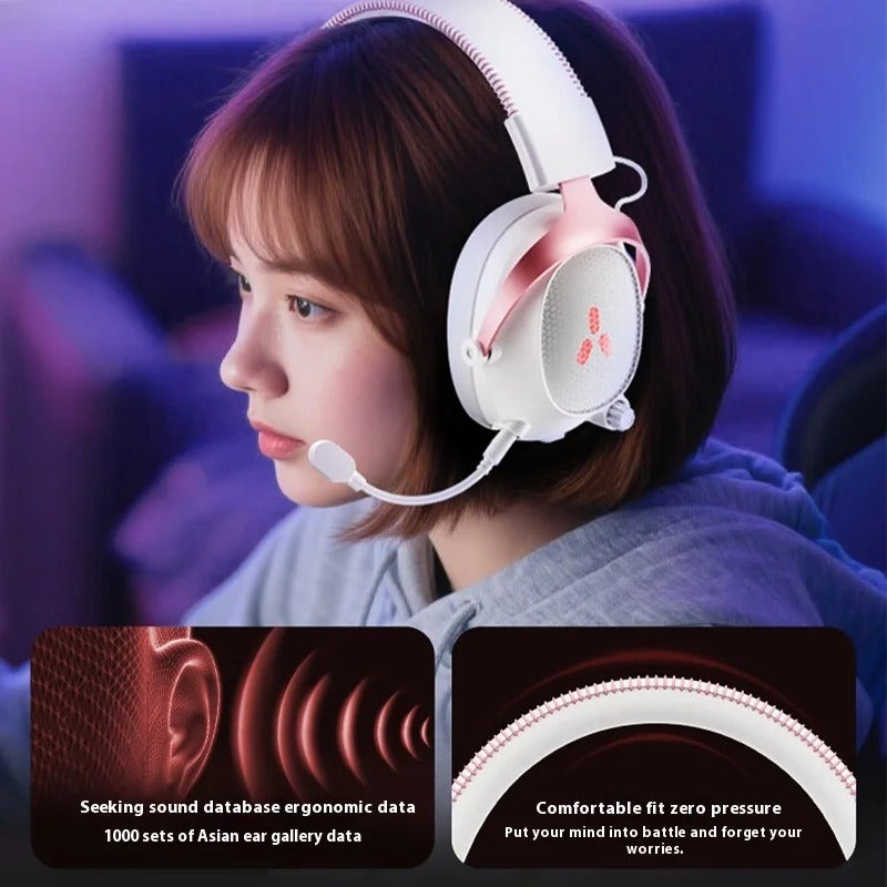 Misiom Alpha Headphones 2.4G/ Bluetooth/Type-C 7.1 Surround Sound Effects