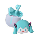 Hatsune Miku Wireless Bluetooth Earbuds Set Silicone Protective Cover Semi-In-Ear