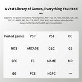 ANBERNIC RG34XXSP Flip Handheld game Console 3.4'' IPS Screen Linux 64-bit 64G 5000+ Games