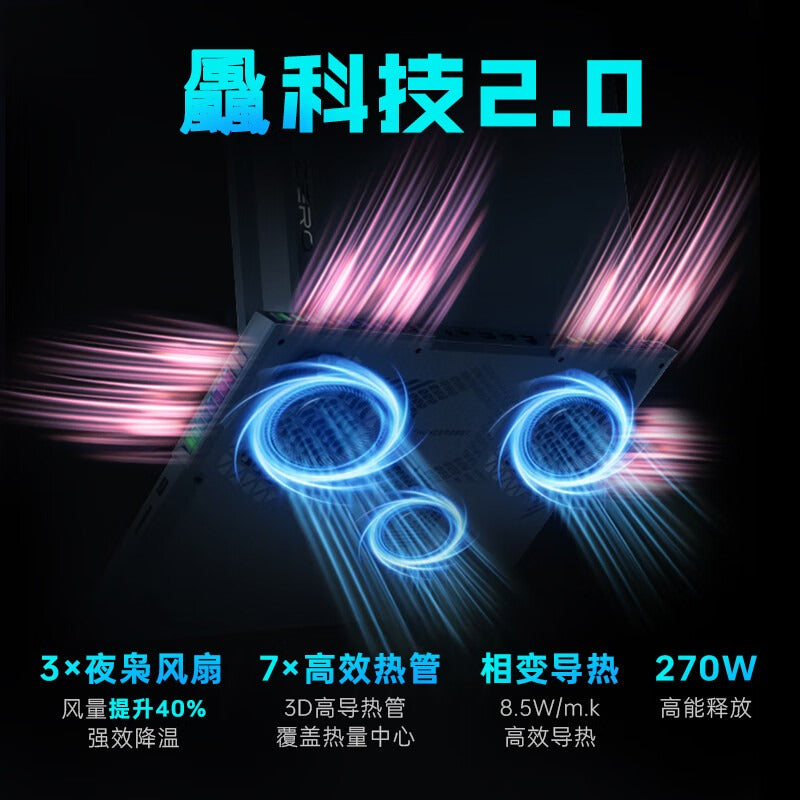 Thunderobot ZERO18Pro GeForce RTX 5090 GPU AI Gaming Laptop 18inch Intel Core Ultra9HX 240Hz 2.5K