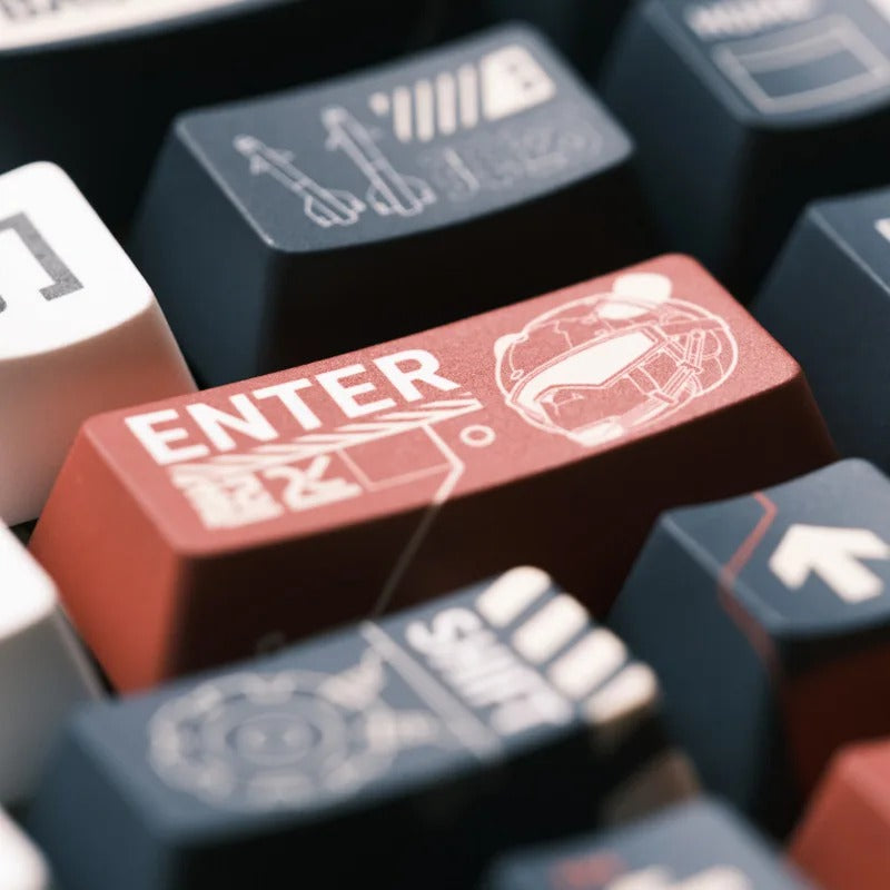 68 Tasten Lofree Xiaoqiao Theme Tastatur-Tastenkappen OEM PBT Sublimation Gaming Mechanische Tastatur Zubehör Benutzerdefinierte DIY-Tastenkappe Geschenk