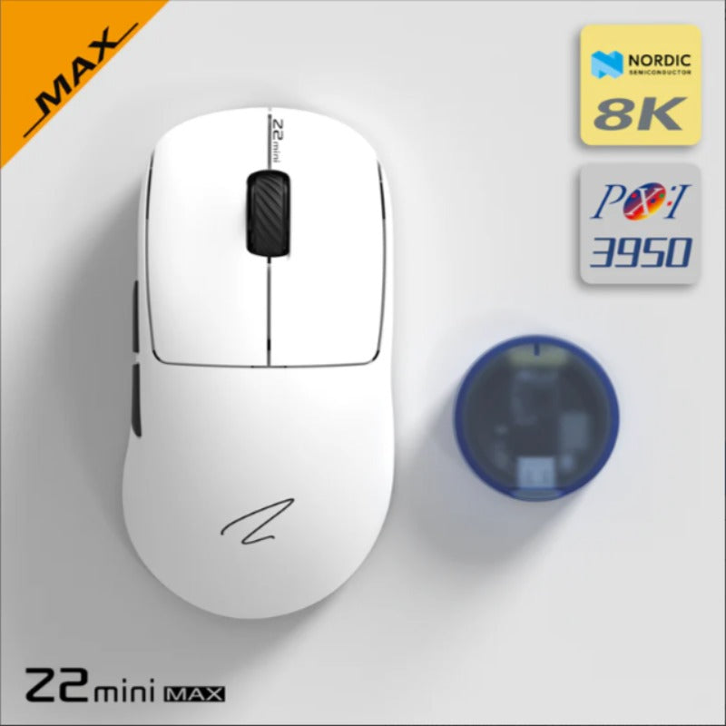 Zaopin Z2 Mini Gaming Mouse 4K PW3395 Low Delay Lightweigh Wireless Bluetooth Three Mode Ergonomics