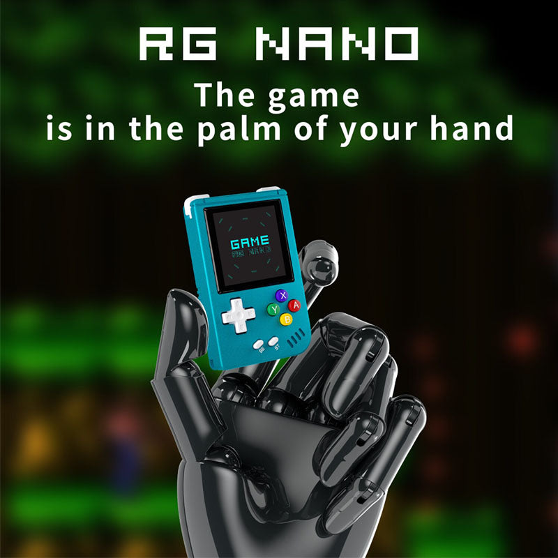 ANBERNIC RG Nano  Mini Retro Handheld Game Console 1.54" IPS Screen Linux System 8000+Games