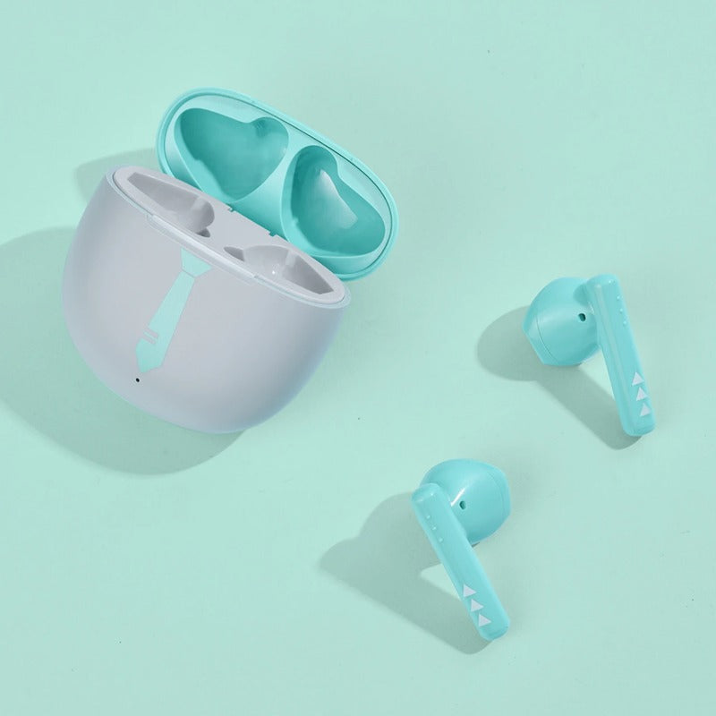 Hatsune Miku Wireless Bluetooth Earbuds Set Silicone Protective Cover Semi-In-Ear