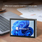 Higole F9B Pro Mini PC 7' N100 Windows 11 WiFi5 BT5.0 Touch Screen Tablet 5000mAh Desktop Industrial Computer